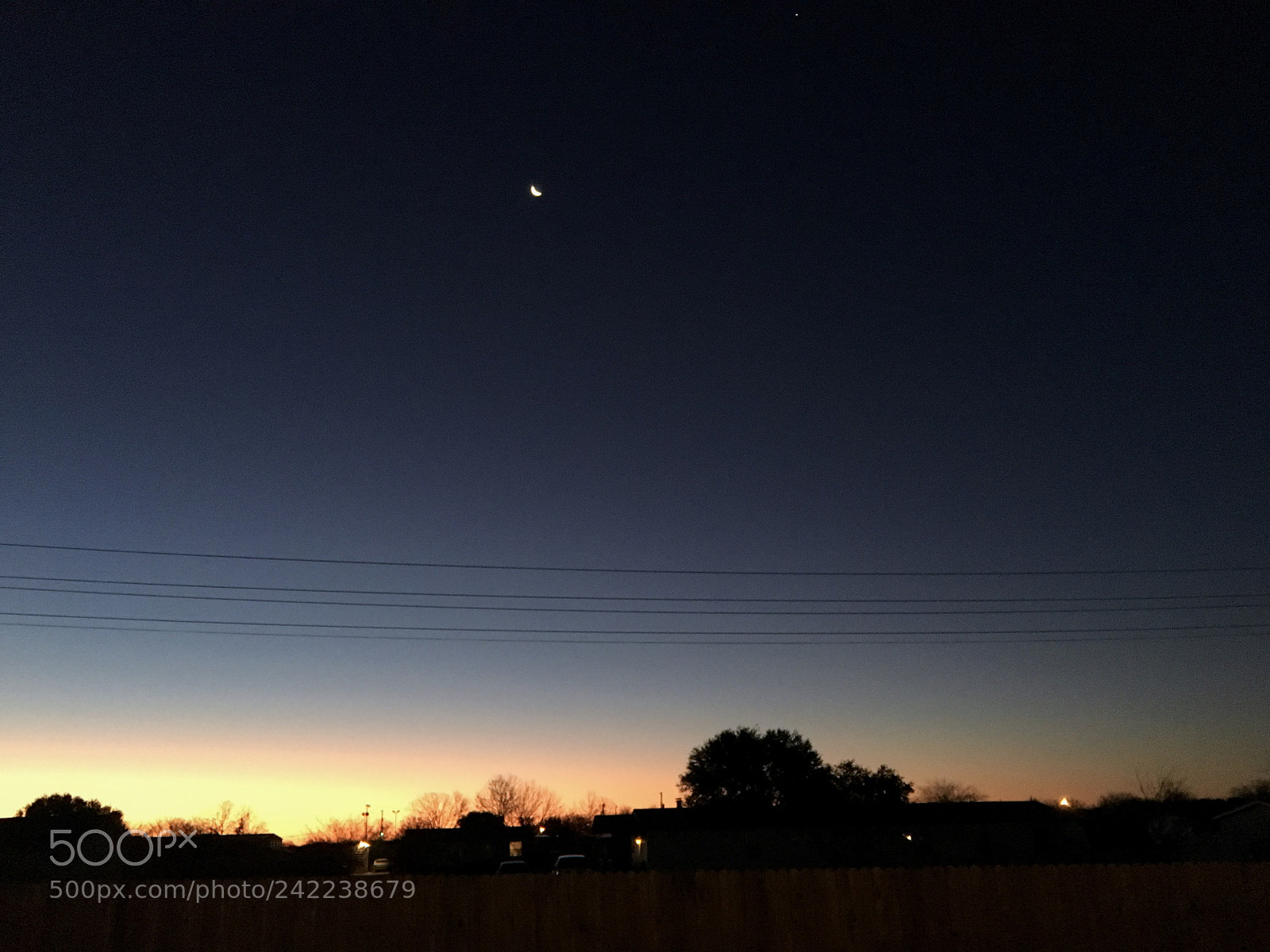 Apple iPhone 6s sample photo. Backyard sky photography