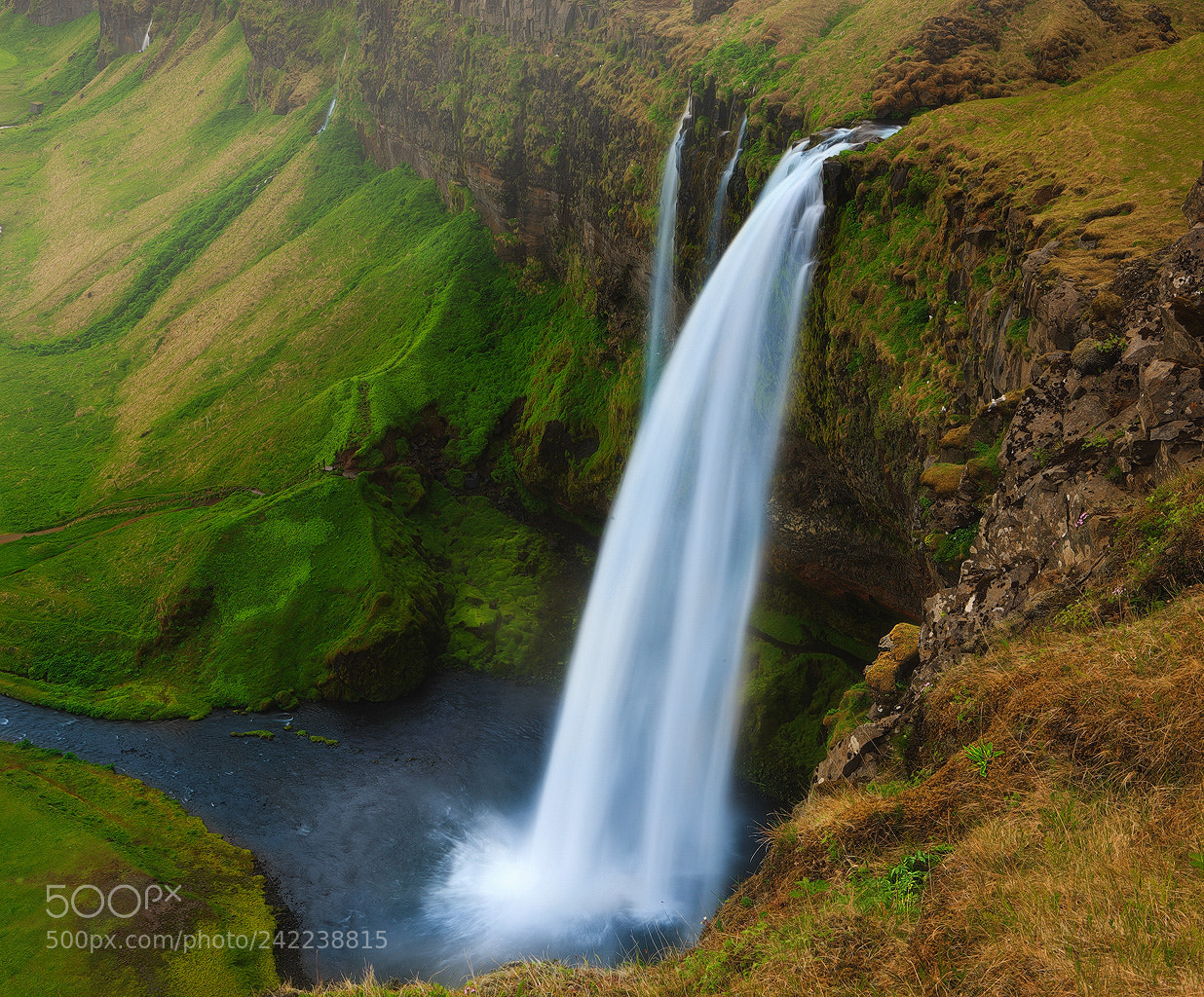 Canon EOS-1Ds Mark III sample photo. Seljalandsfoss photography