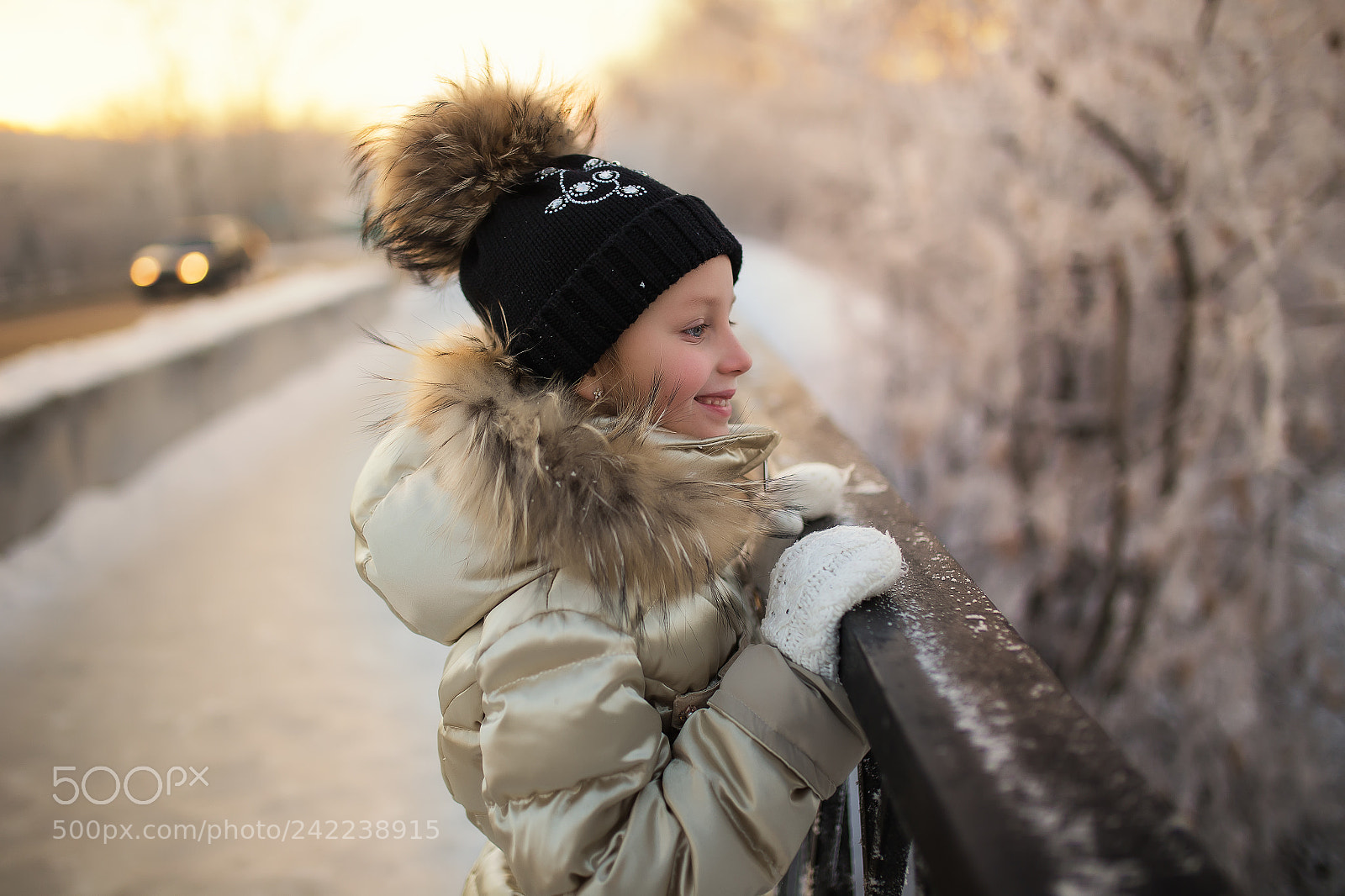 Canon EOS 6D sample photo. Winter portrait photography
