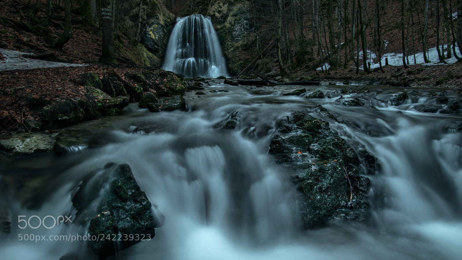 Nikon D850 sample photo. Night river photography
