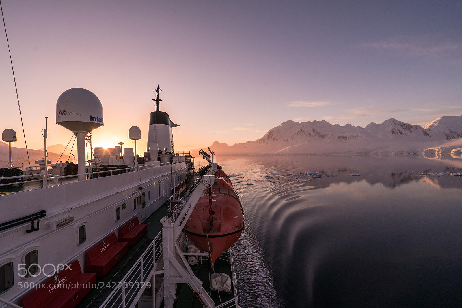 Sony a7S sample photo. Sunset in antarctica photography