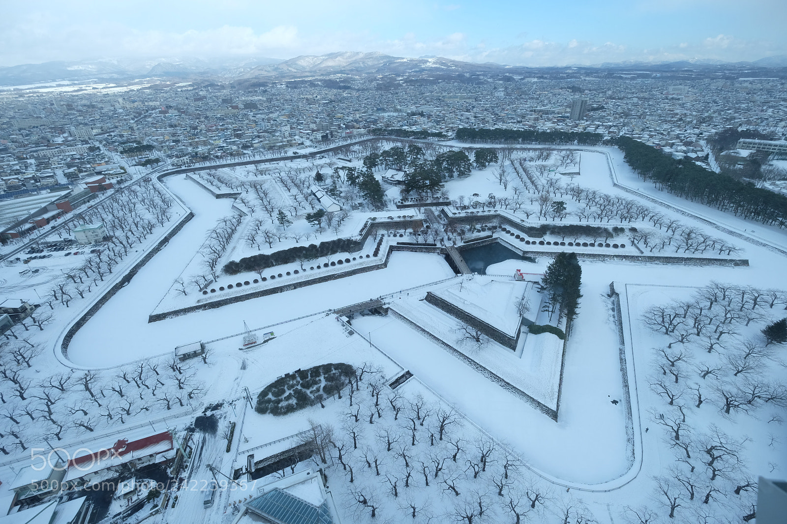 Fujifilm X-T1 sample photo. Goryoukaku  / five-sided fortification photography