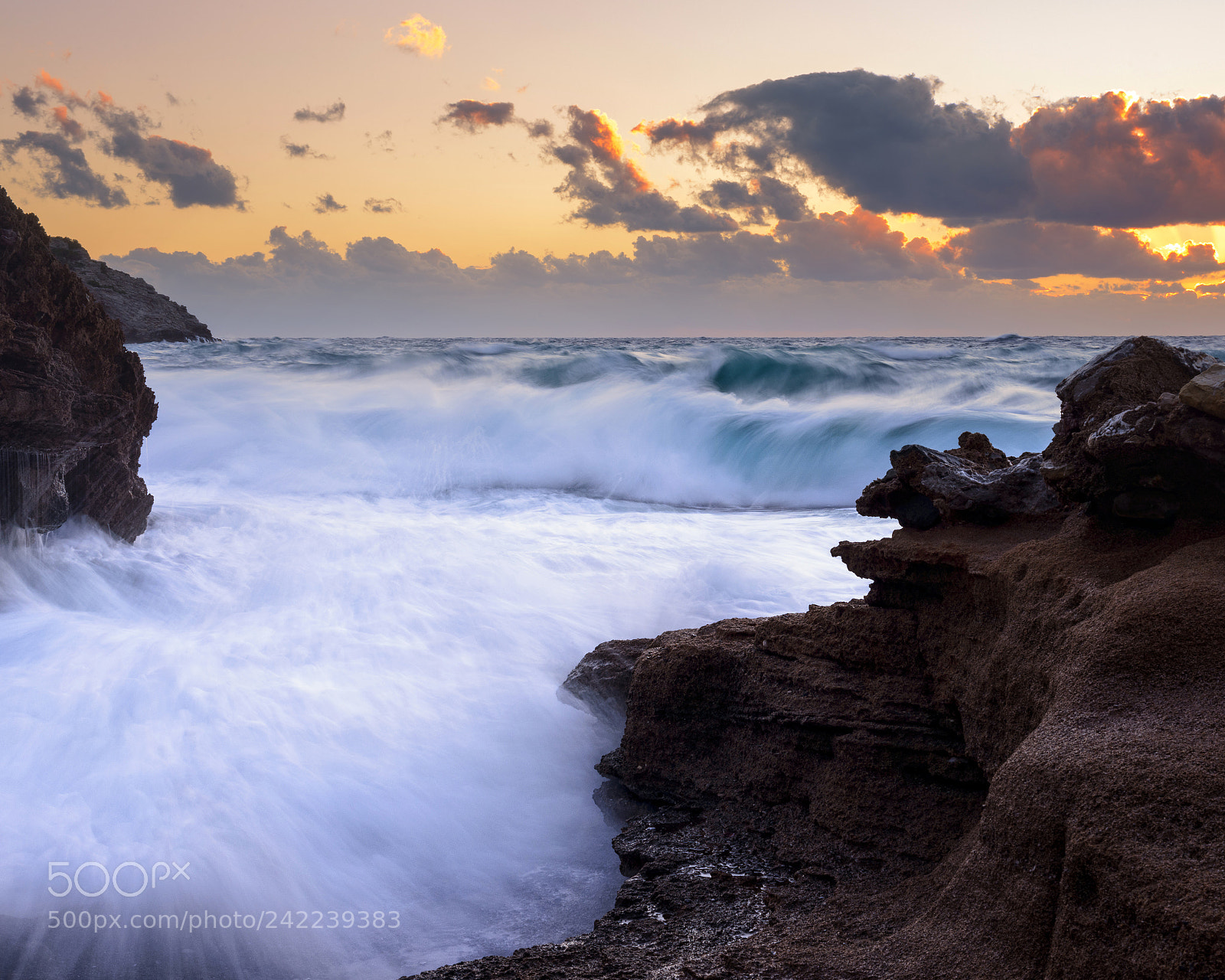 Nikon D800 sample photo. Rough sea photography