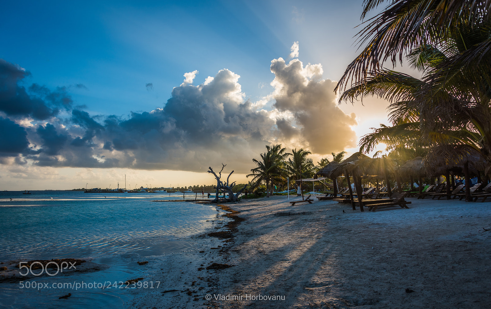 Nikon D810 sample photo. Sunset in mahahual photography