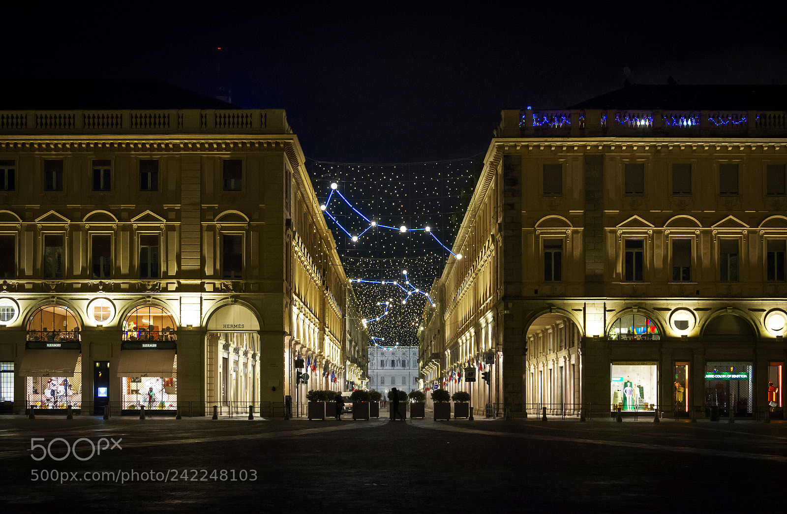 Nikon D7100 sample photo. Christmas lights in turin photography