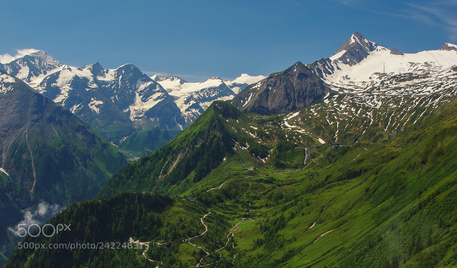 Pentax K200D sample photo. High mountains photography