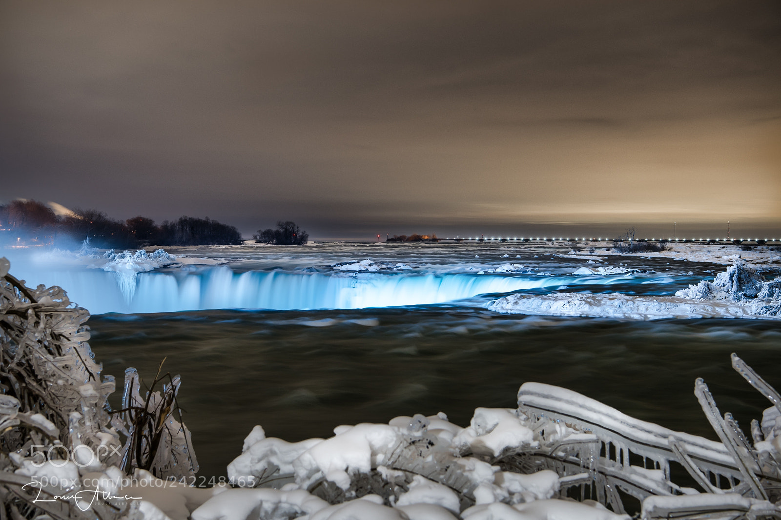 Nikon D850 sample photo. Niagara through the ice photography