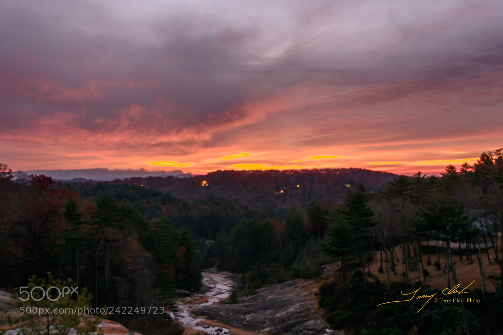 Nikon D7100 sample photo. Fiery sunrise photography