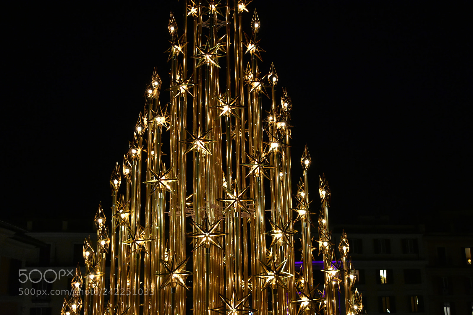 Nikon D3400 sample photo. Christmas tree piaza spagna photography