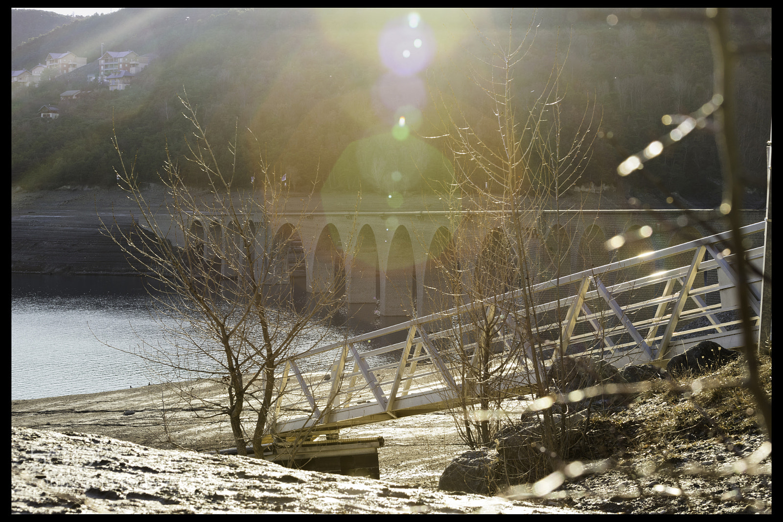 Canon EOS 6D Mark II sample photo. Bridge on the lake photography