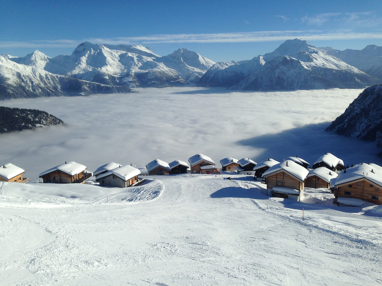 Apple iPhone 5c sample photo. Belalp switzerland photography