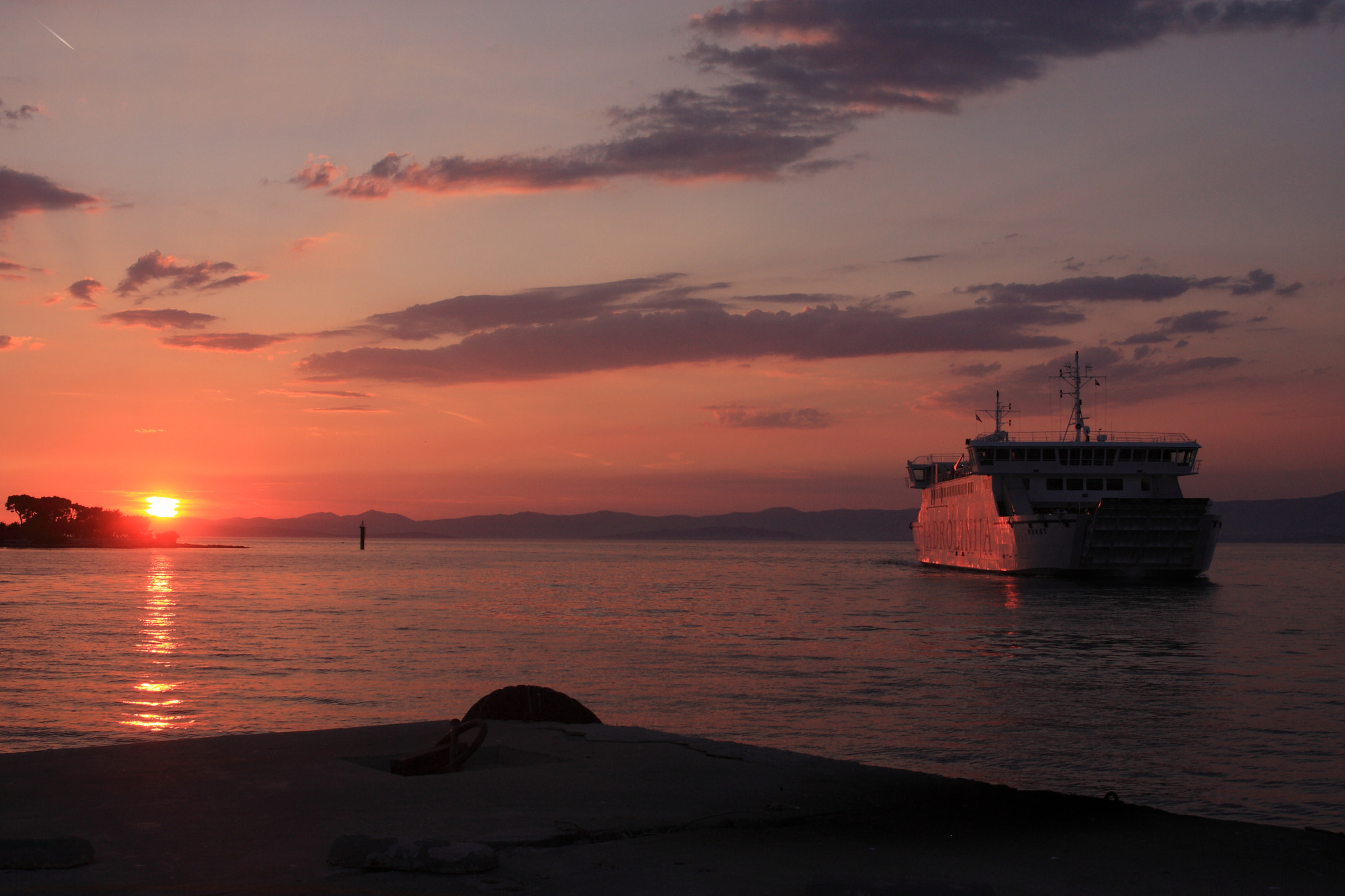 Canon EOS 40D sample photo. Sunset at brac island photography