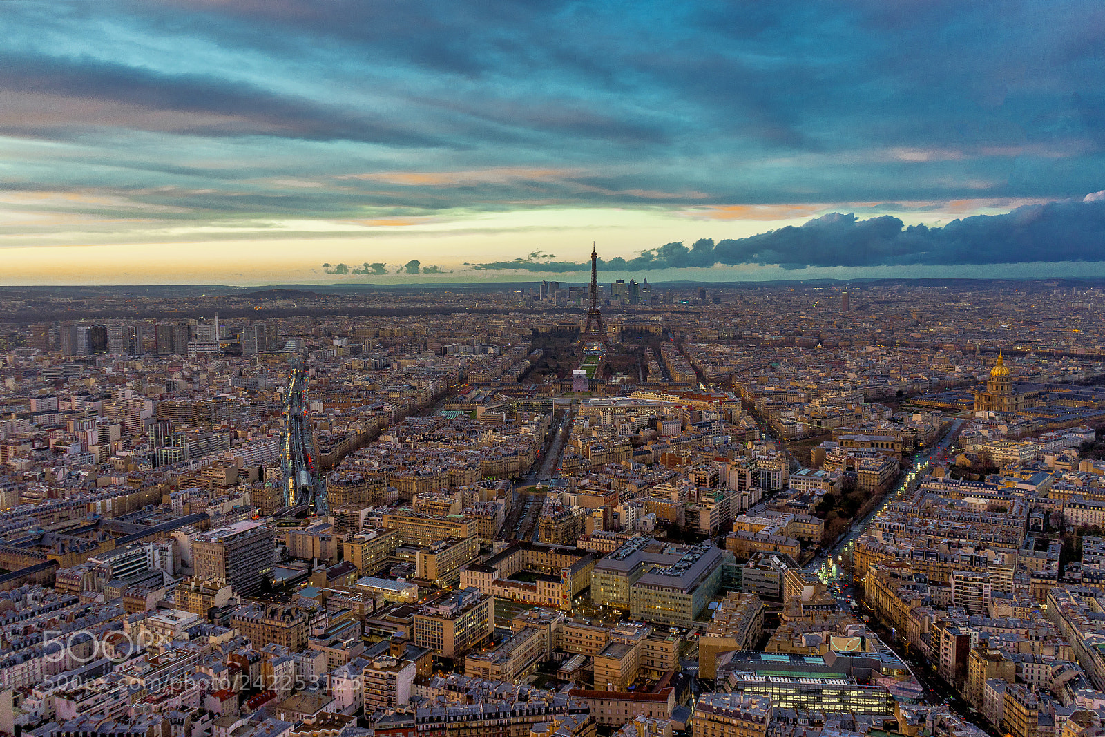 Sony a7 sample photo. Montparnasse tower view photography