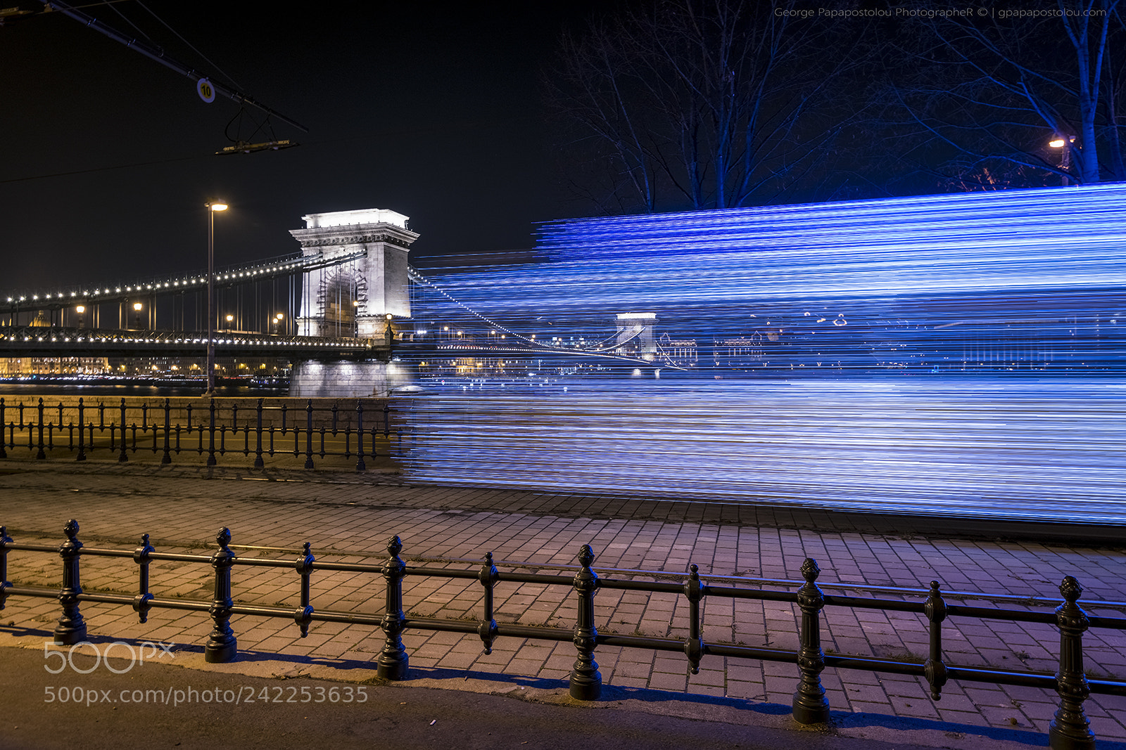 Nikon D850 sample photo. Light tram in budapest photography