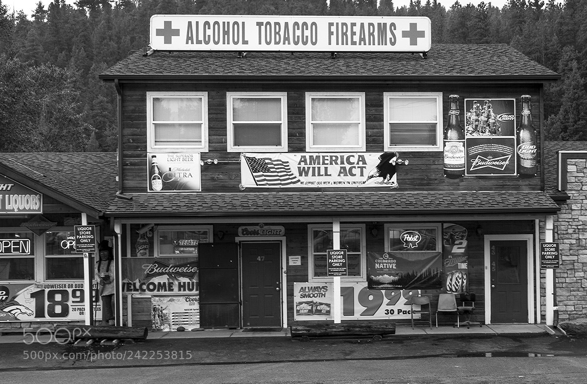Panasonic Lumix DMC-GH3 sample photo. Alcohol tobacco firearms --a photography