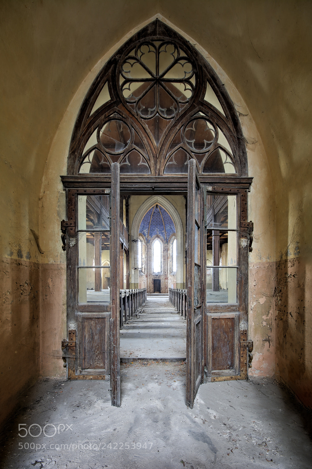 Nikon D7100 sample photo. Abandoned church photography