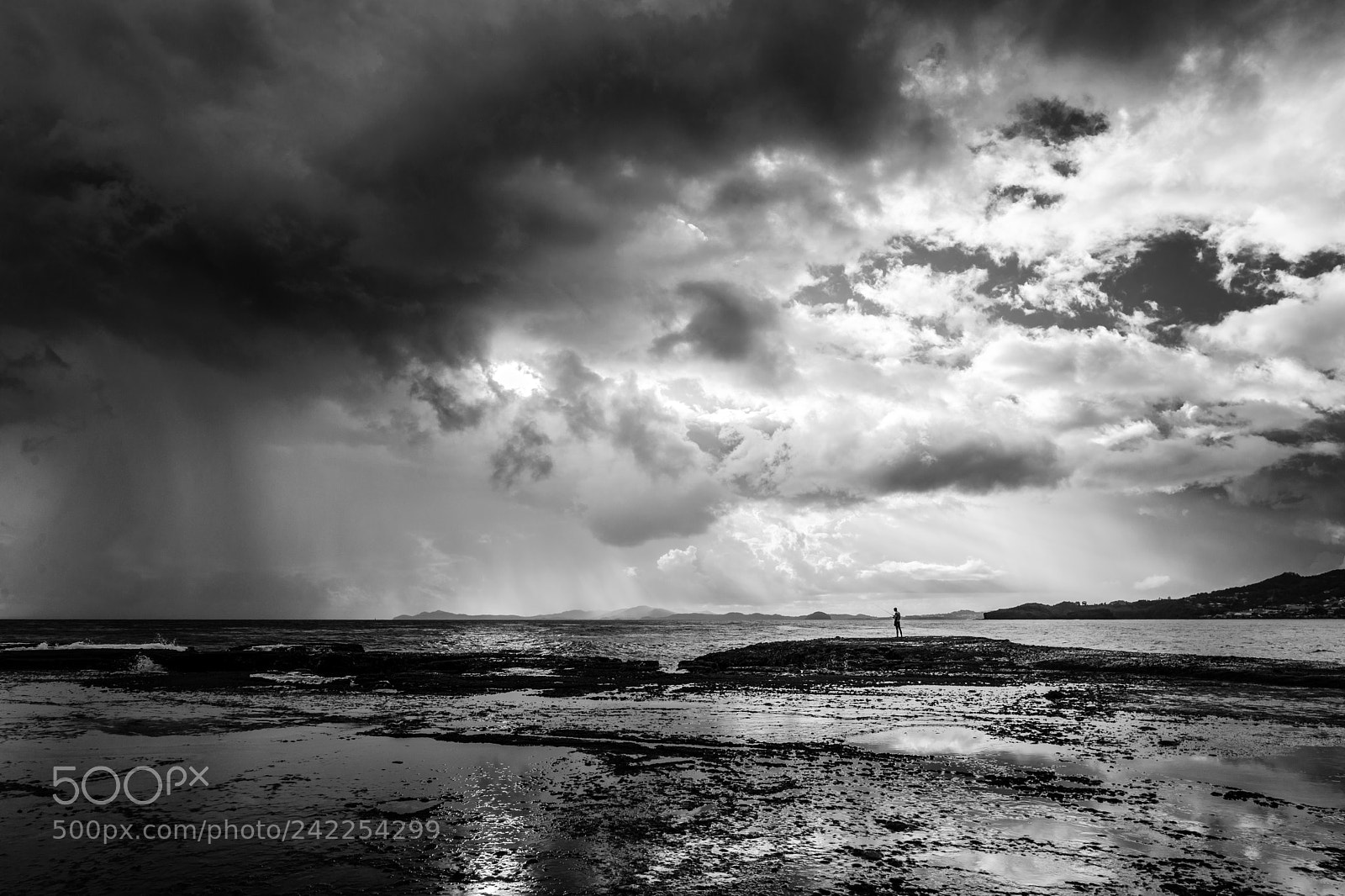 Nikon D600 sample photo. Man, sea, storm... photography