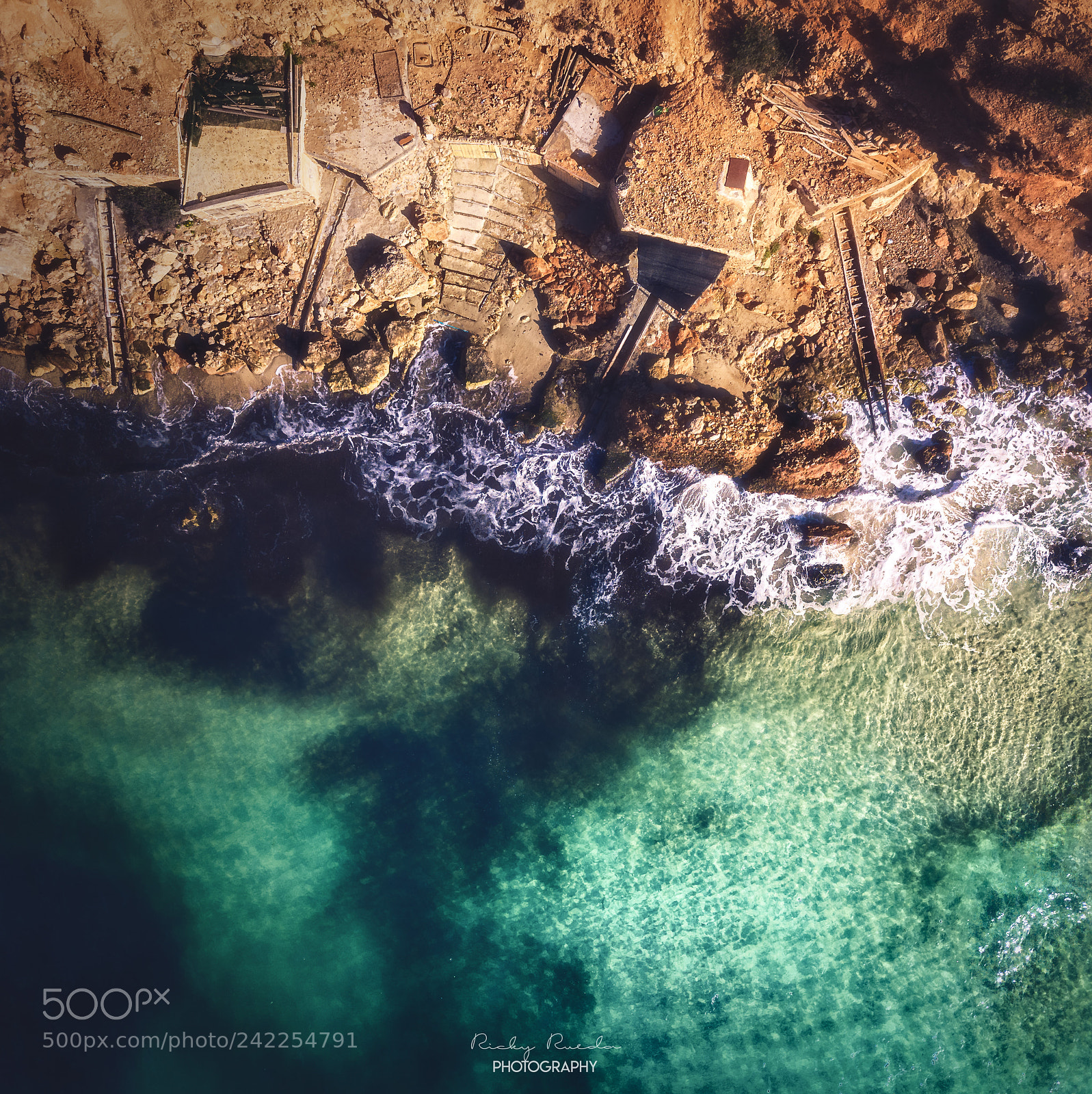 DJI FC220 sample photo. Cala salada photography