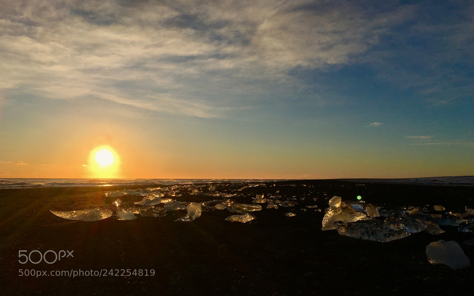 Apple iPhone 6s sample photo. Diamond beach photography