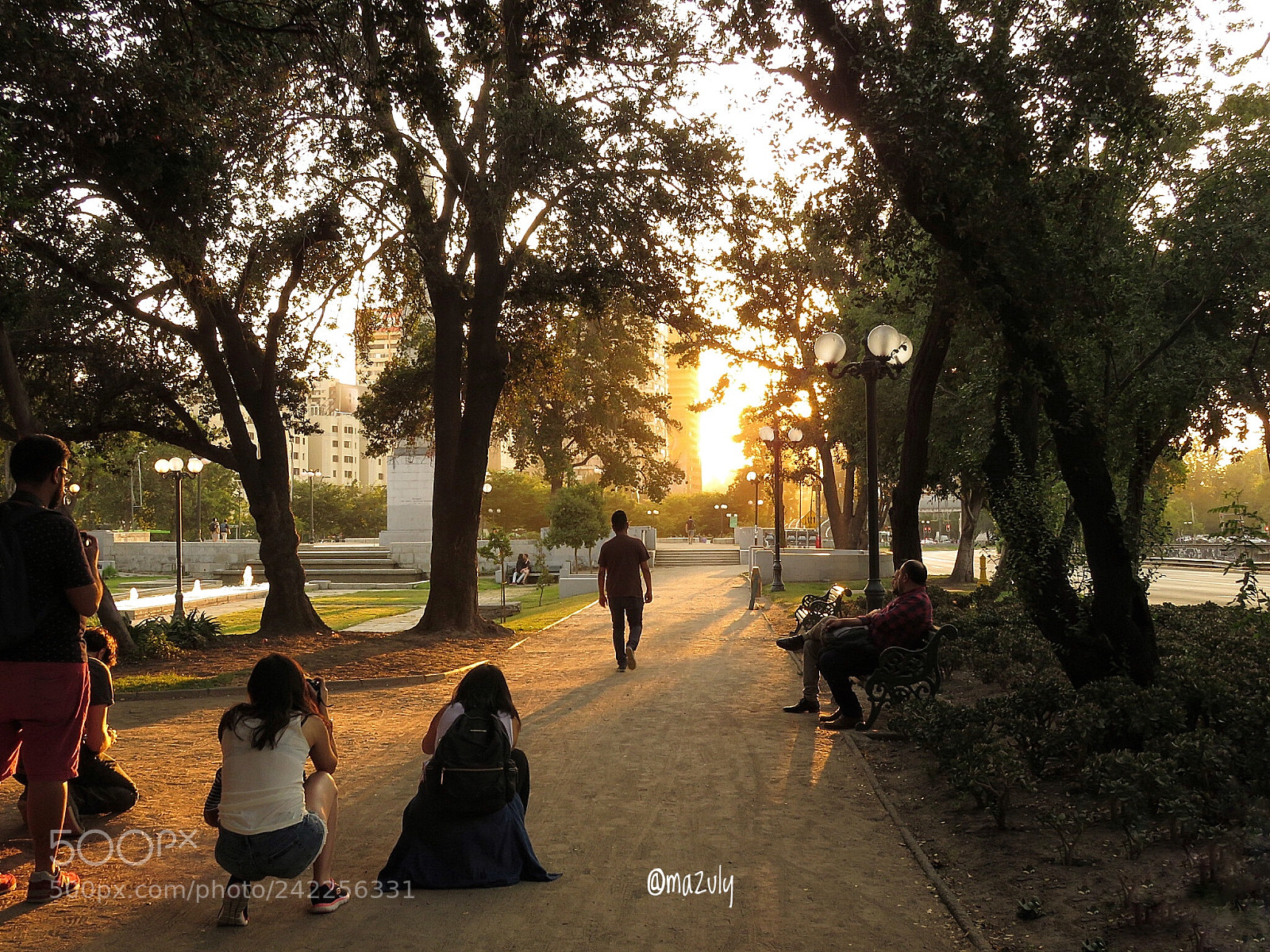 Canon PowerShot SX60 HS sample photo. Atardeciendo en el parque... photography
