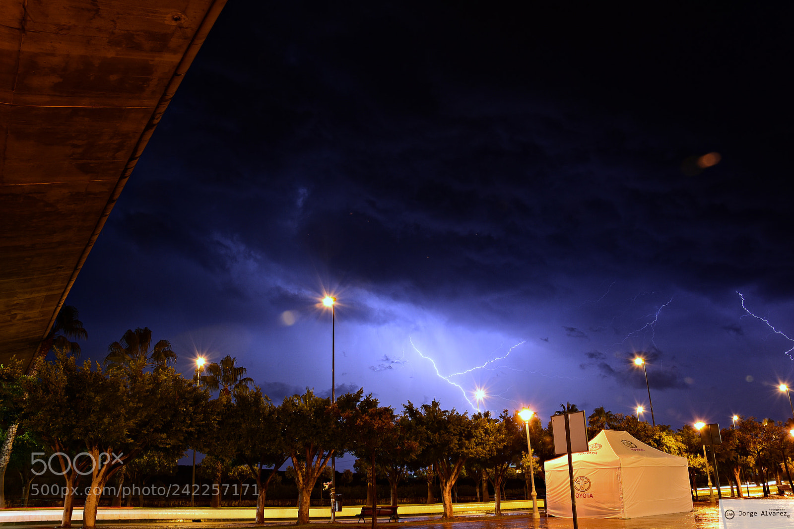 Nikon D7200 sample photo. Tormenta torre del mar photography