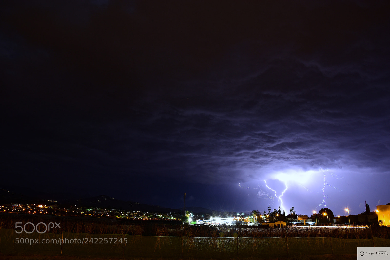Nikon D7200 sample photo. Tormenta torre del mar photography
