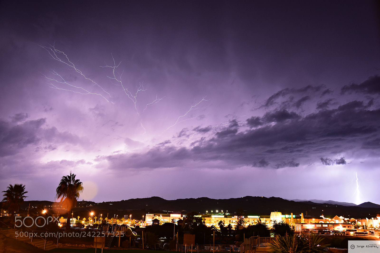 Nikon D7200 sample photo. Tormenta torre del mar photography