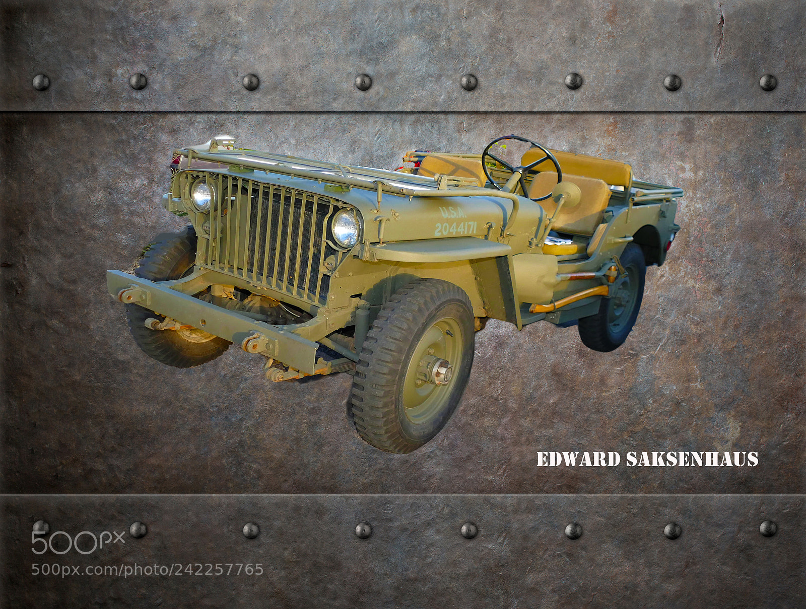 Canon EOS 400D (EOS Digital Rebel XTi / EOS Kiss Digital X) sample photo. Military jeep photography