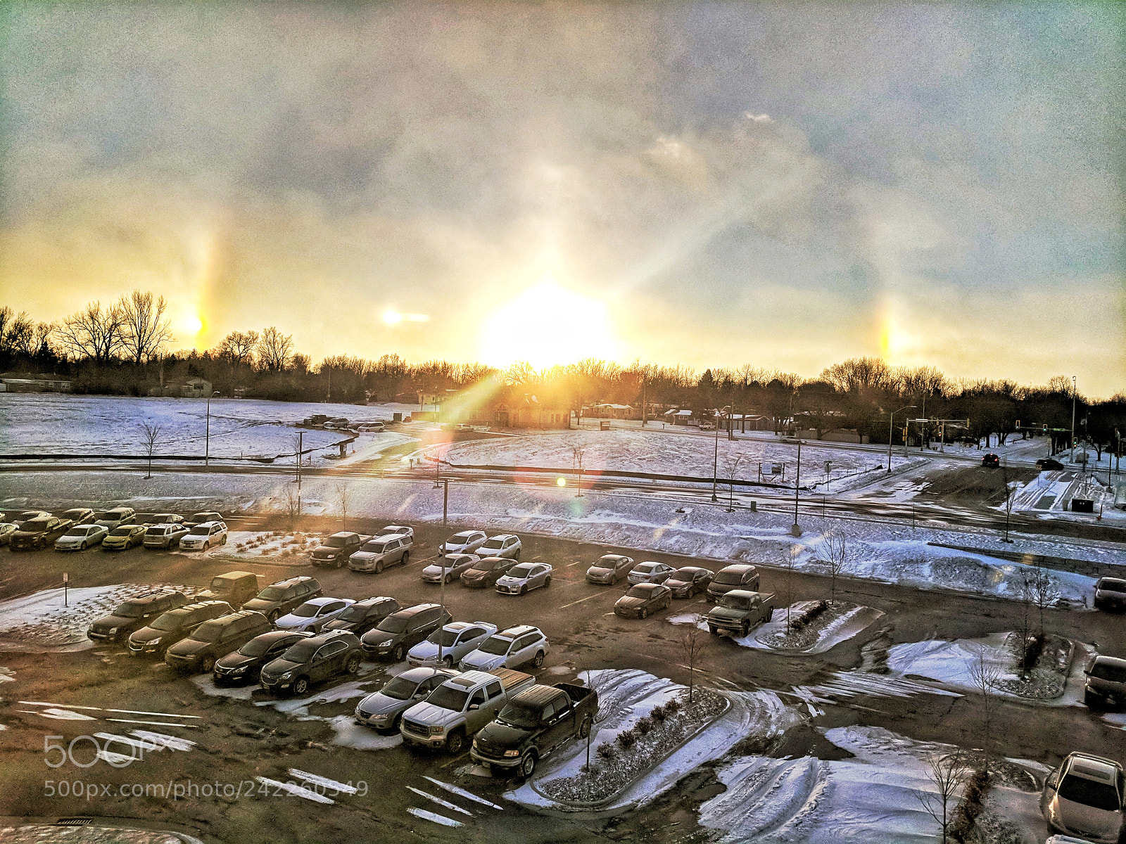 Google Pixel XL sample photo. Sun dogs photography