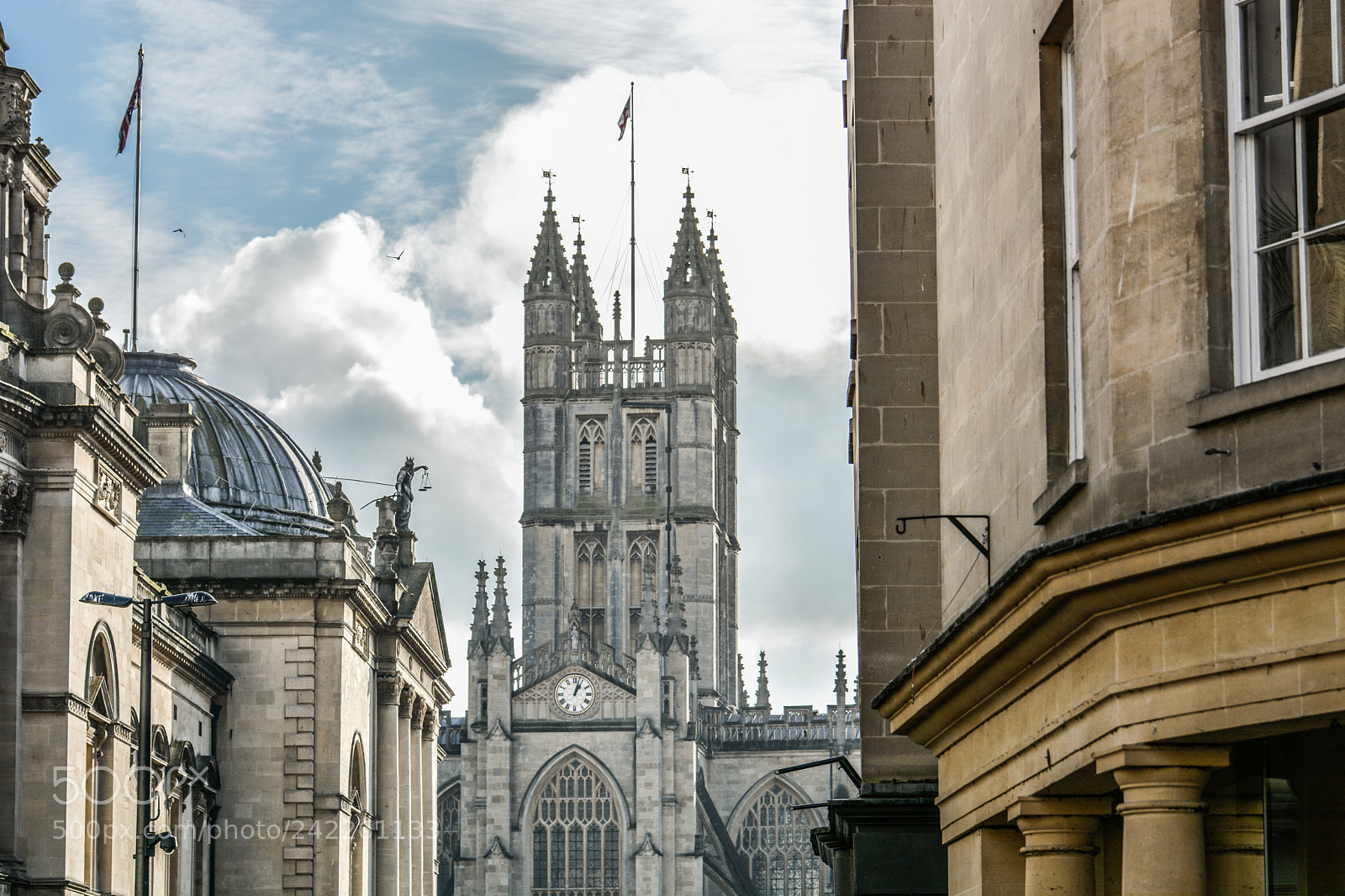 Nikon D7100 sample photo. Bath abbey photography
