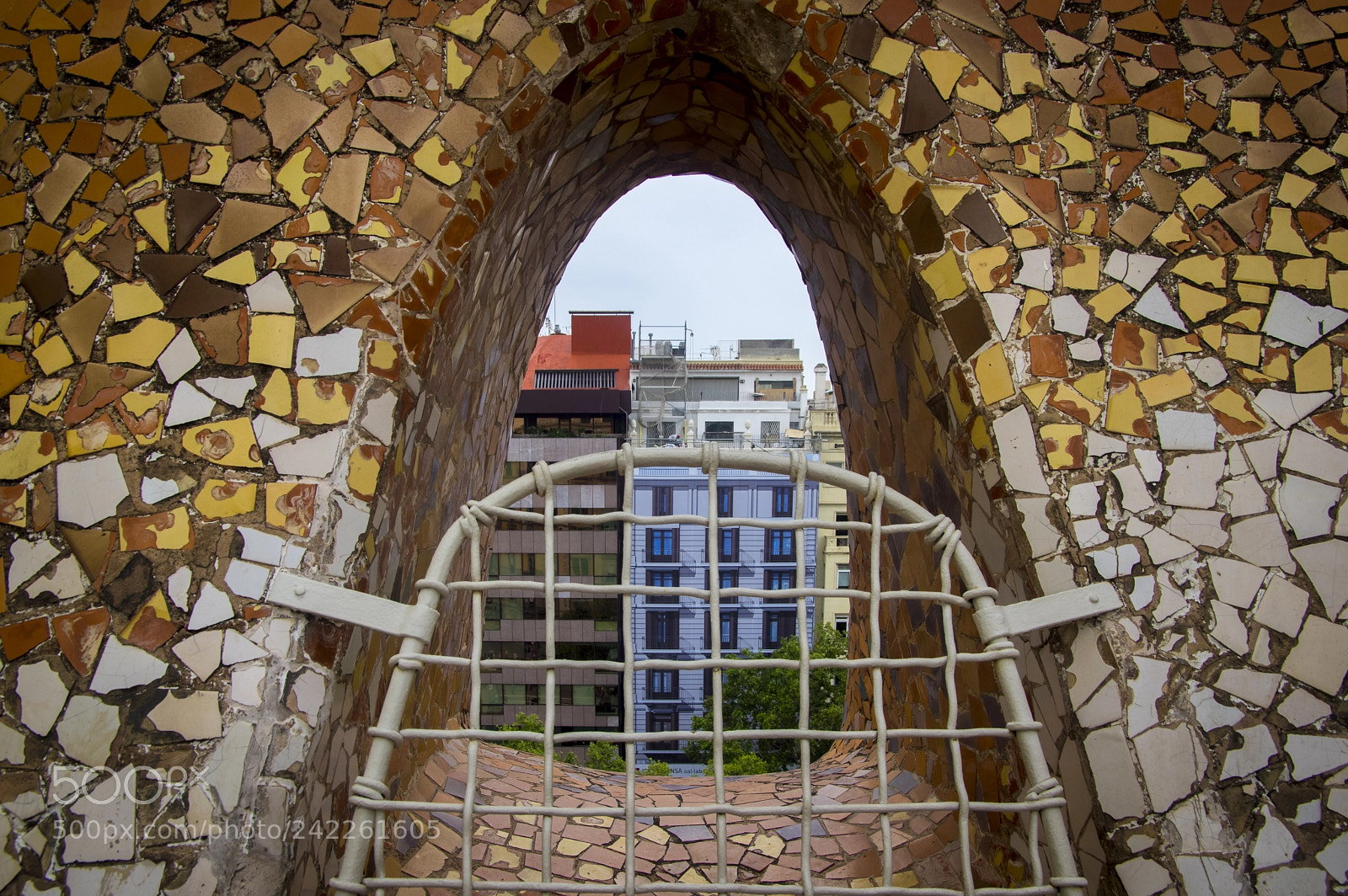 Pentax K-3 sample photo. Casa batllo rooftop photography