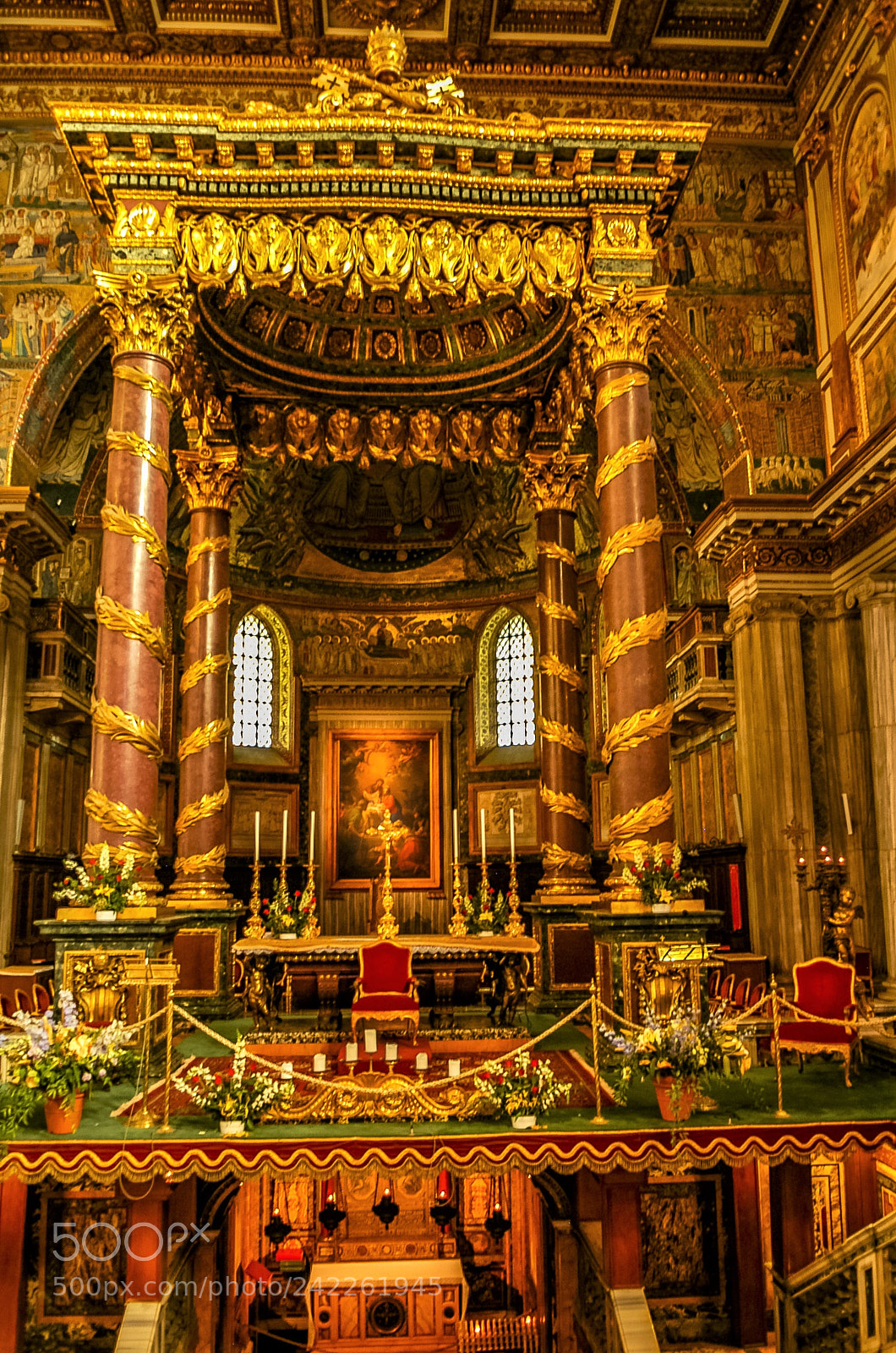 Nikon D100 sample photo. Altar upon altar! photography