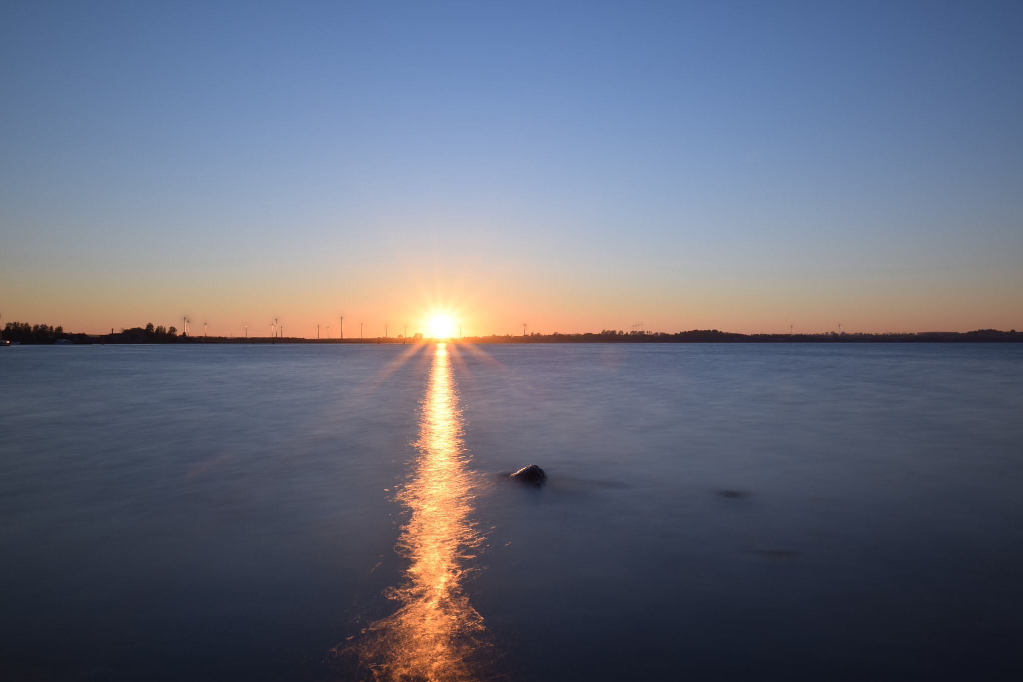 Nikon D5300 + Sigma 10-20mm F3.5 EX DC HSM sample photo. Sunset on the puck bay. baltic sea. photography