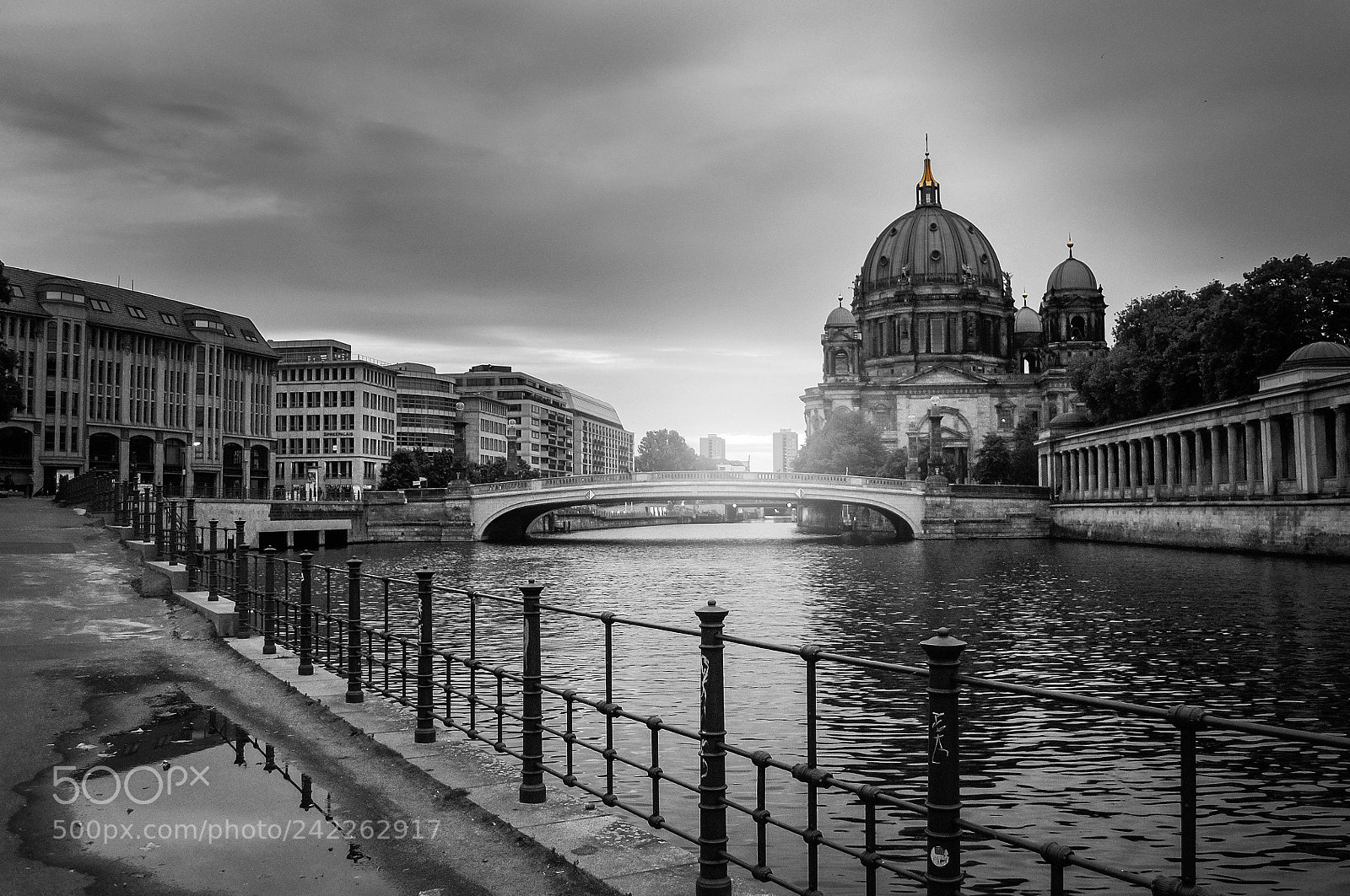 Nikon D90 sample photo. Golden berlin. the forgotten photography