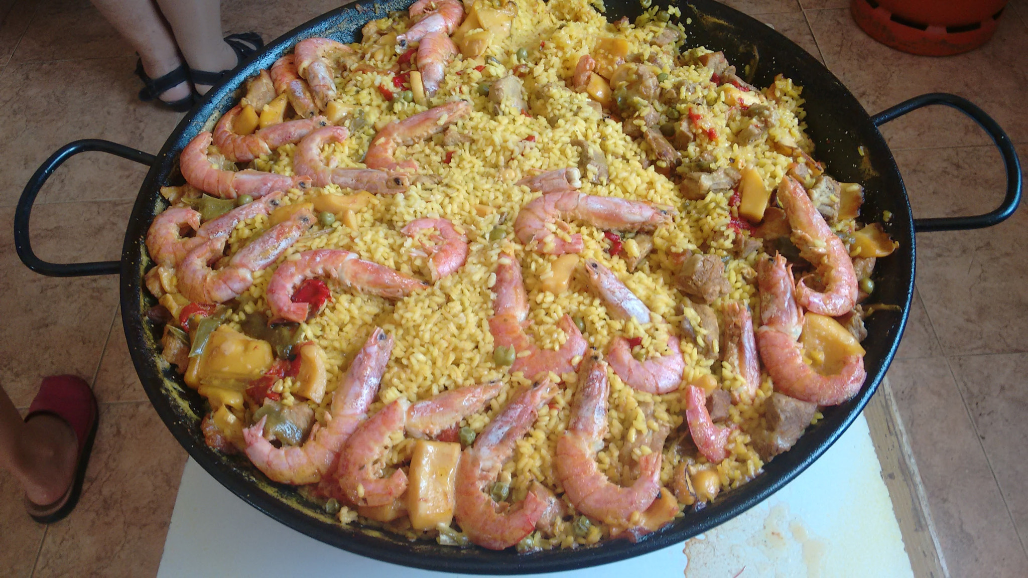 Motorola Moto G with 4G LTE (2nd Gen) sample photo. Una gran paella photography