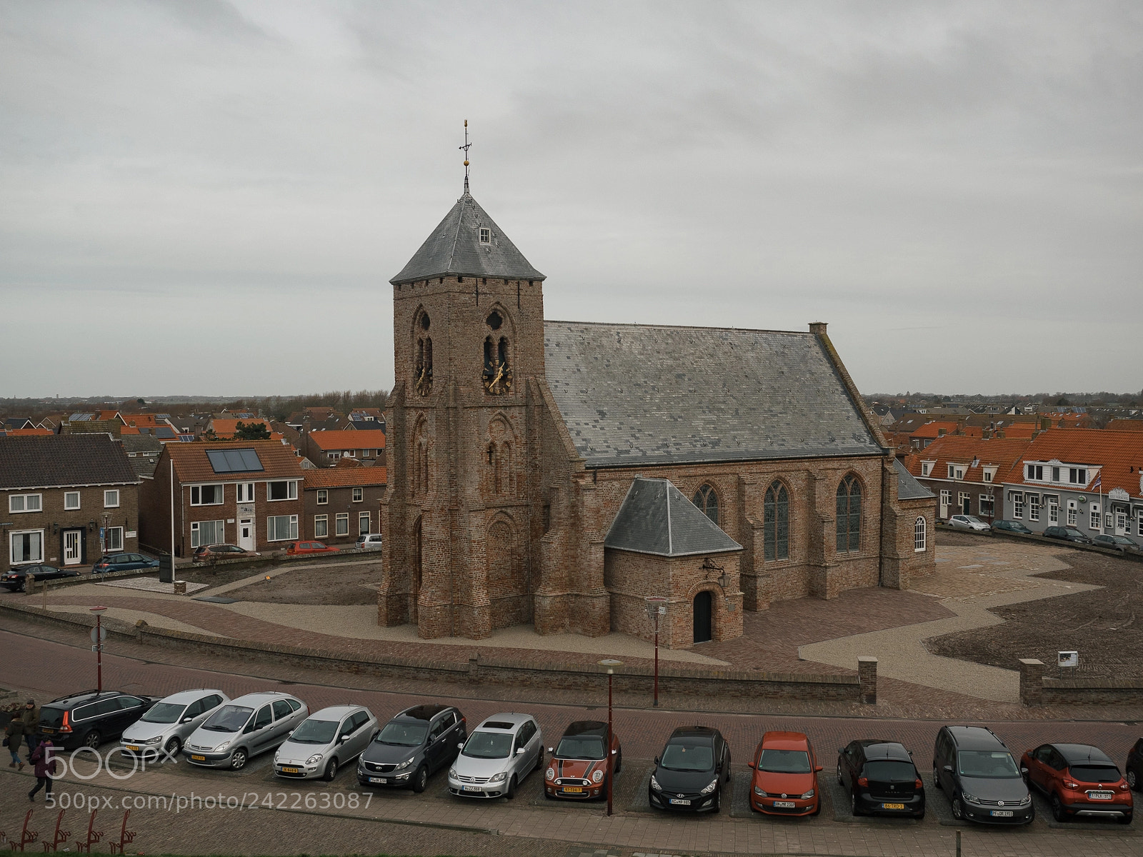 Olympus OM-D E-M1 sample photo. Zoutelande catharinakerk photography