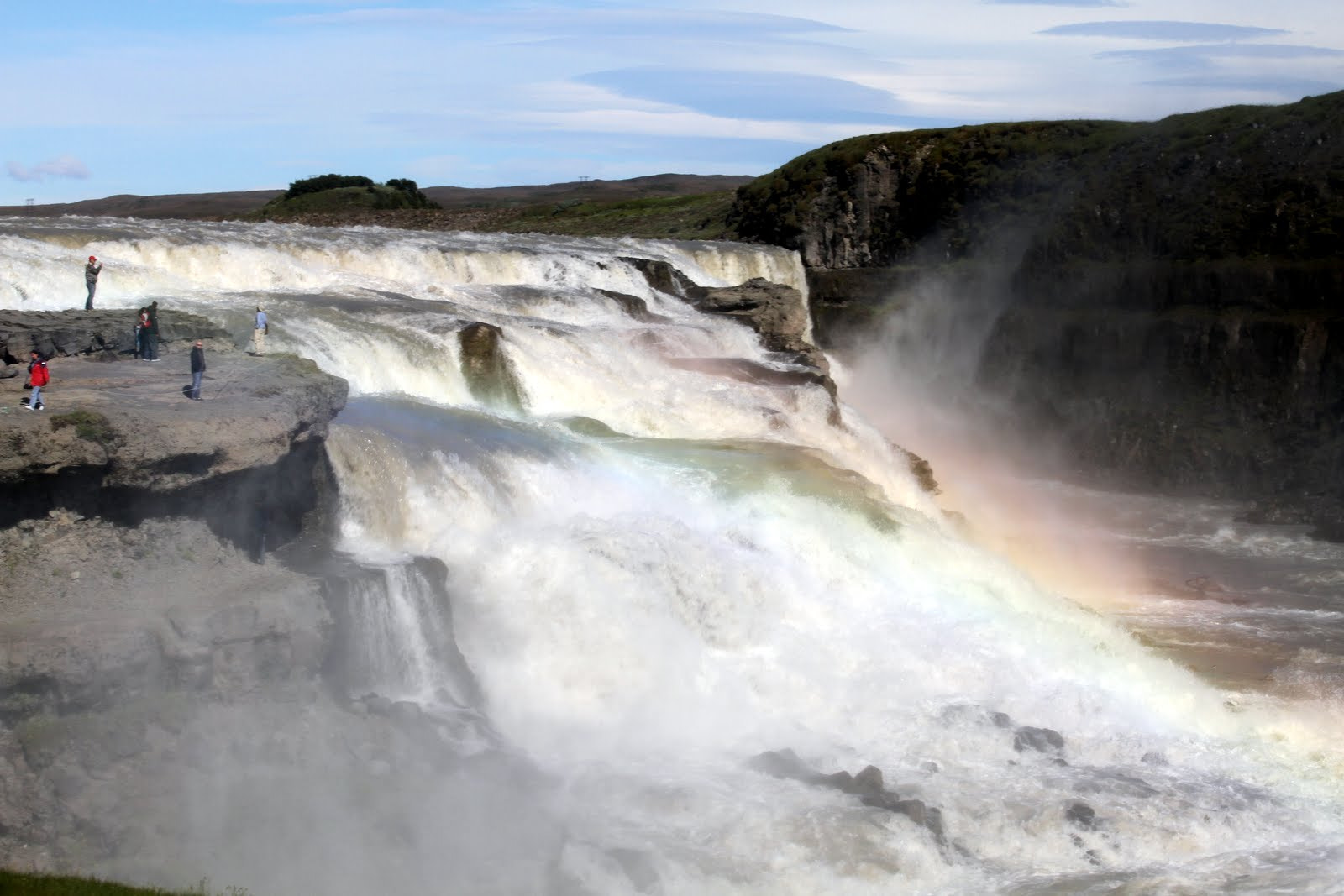 Canon EF 70-300mm F4-5.6 IS USM sample photo. Gullfoss 2 photography