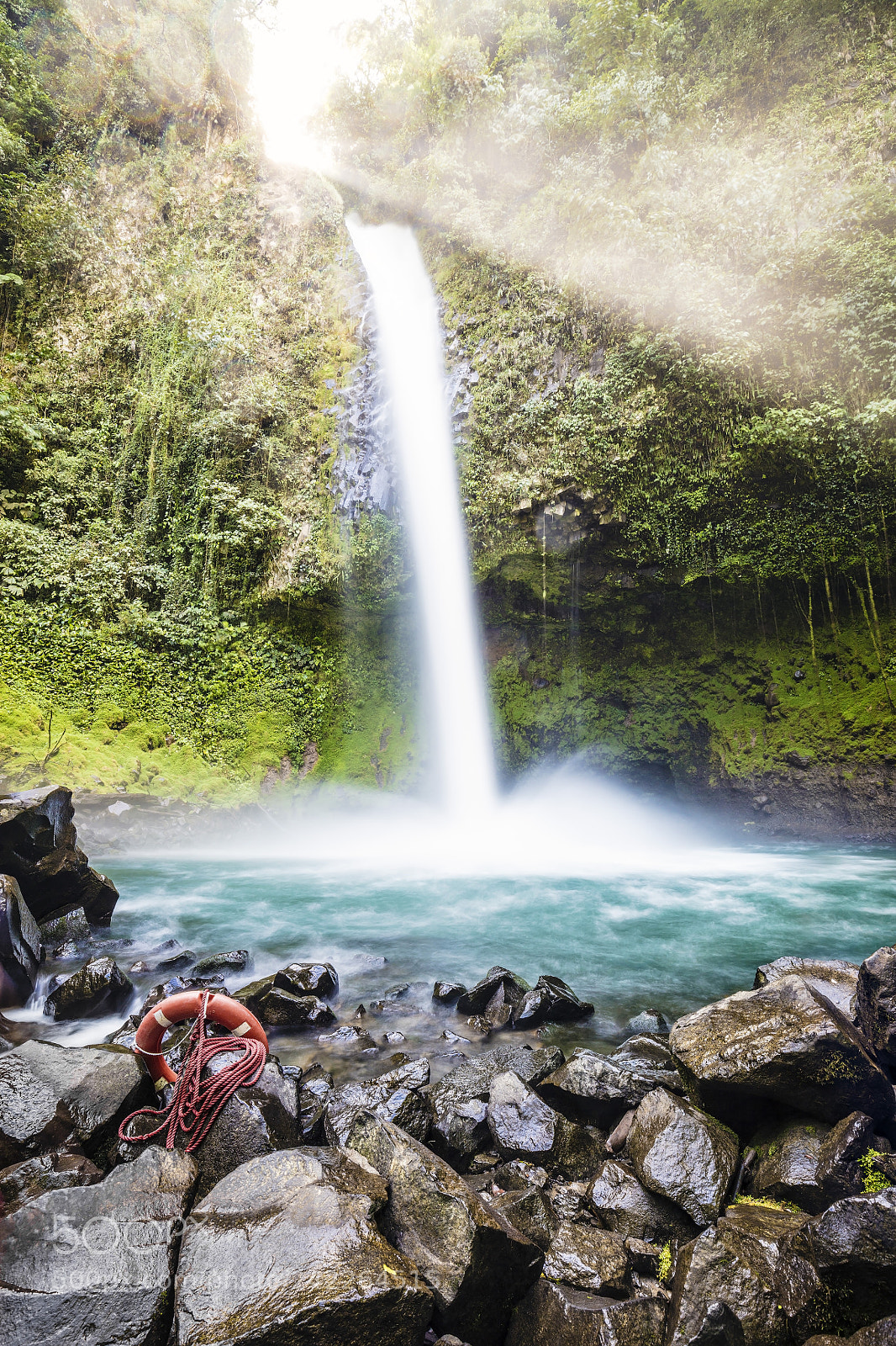 Canon EOS 5DS R sample photo. La fortuna waterfall photography