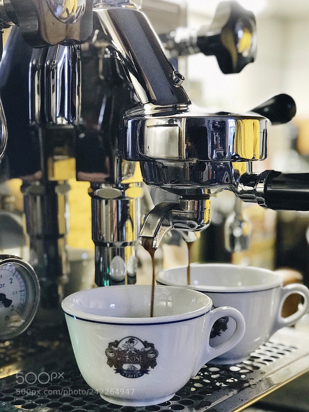 Apple iPhone 7 Plus sample photo. Espresso machine photography