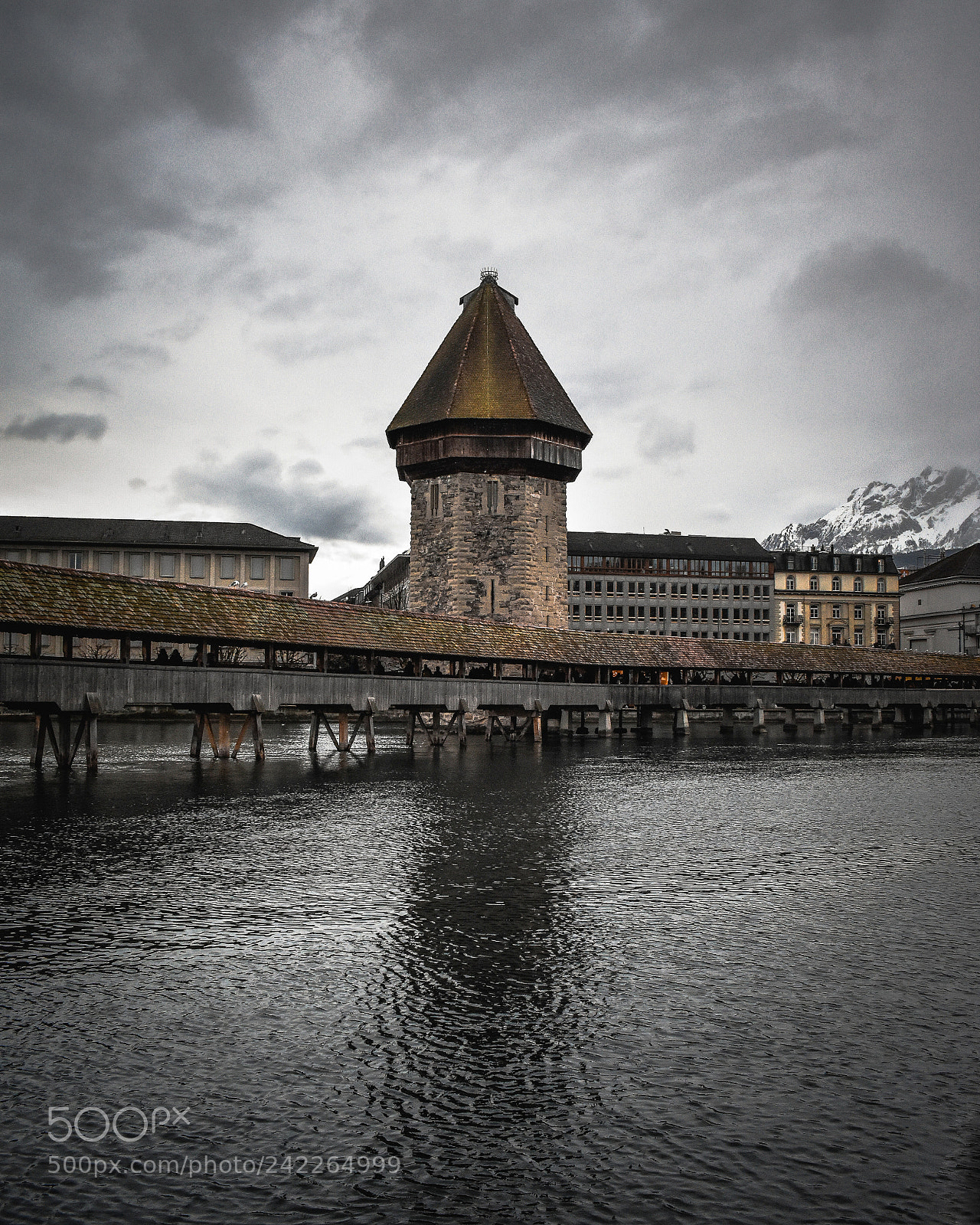 Nikon D3400 sample photo. Chapel bridge luzern photography