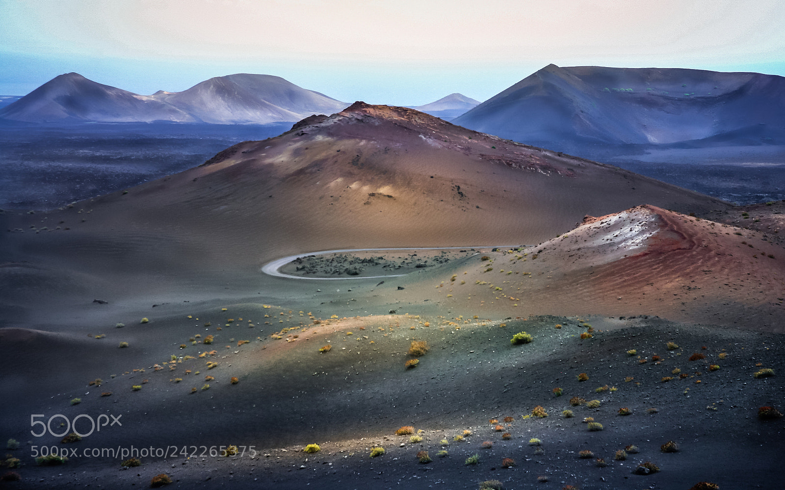 Canon EOS 5D sample photo. Vulcano mountain scene photography