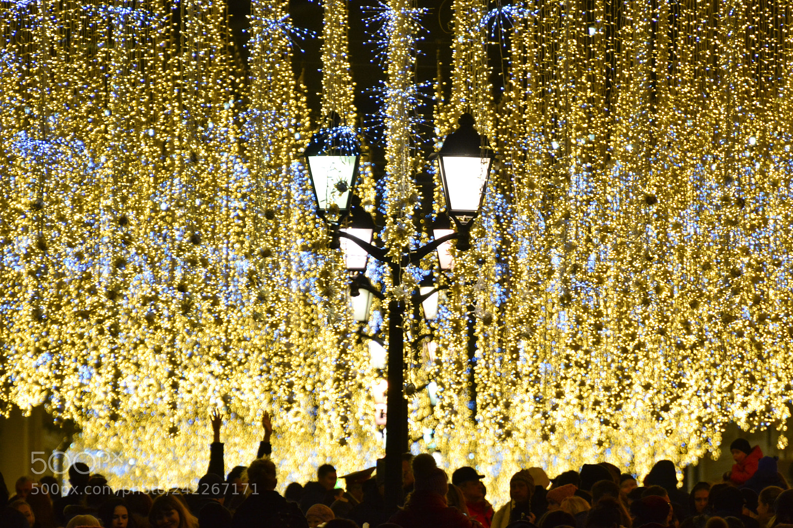 Nikon D7100 sample photo. Ny lights in moscow photography