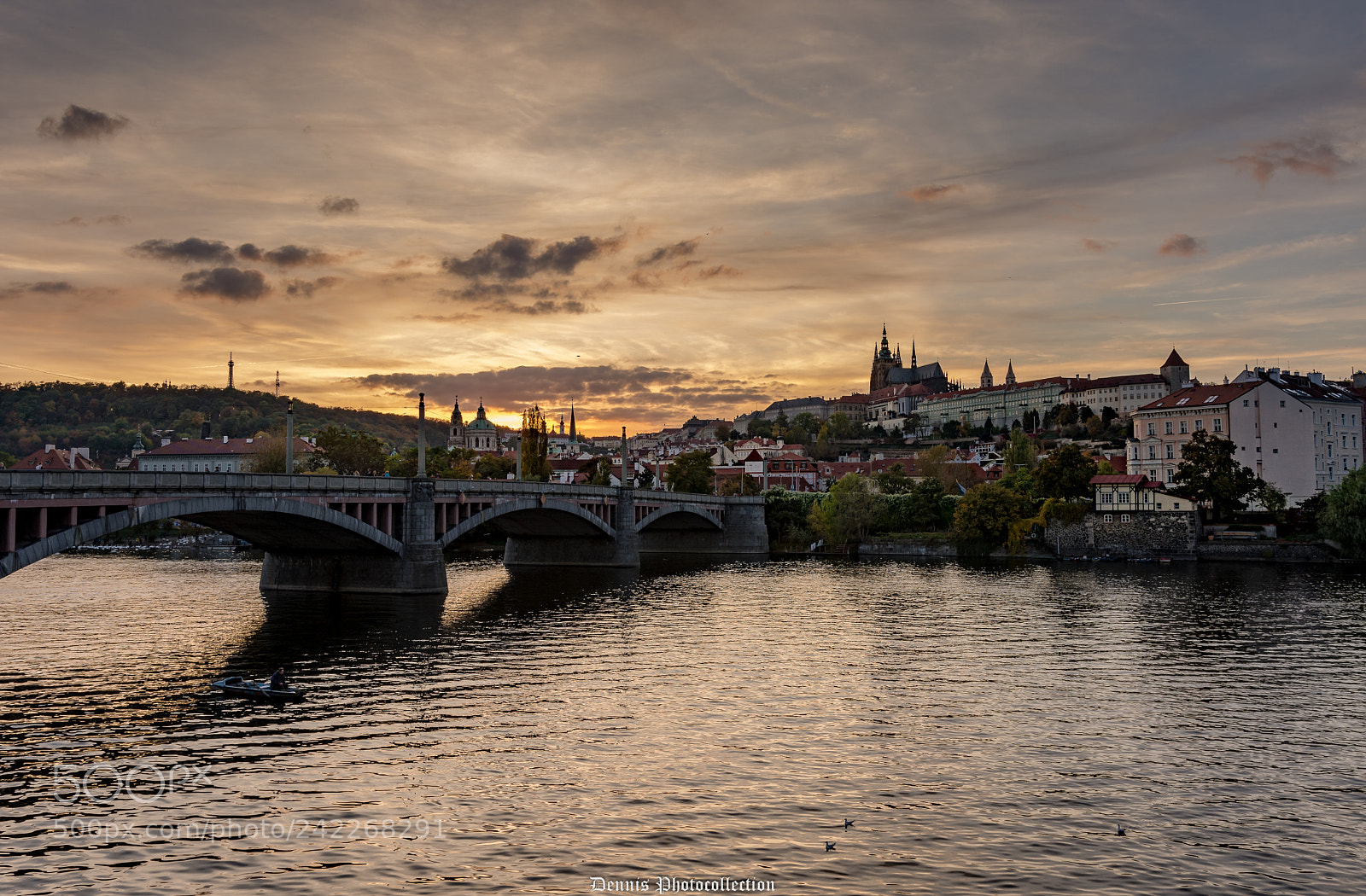 Nikon D7200 sample photo. Sunset at the karlsbridge photography