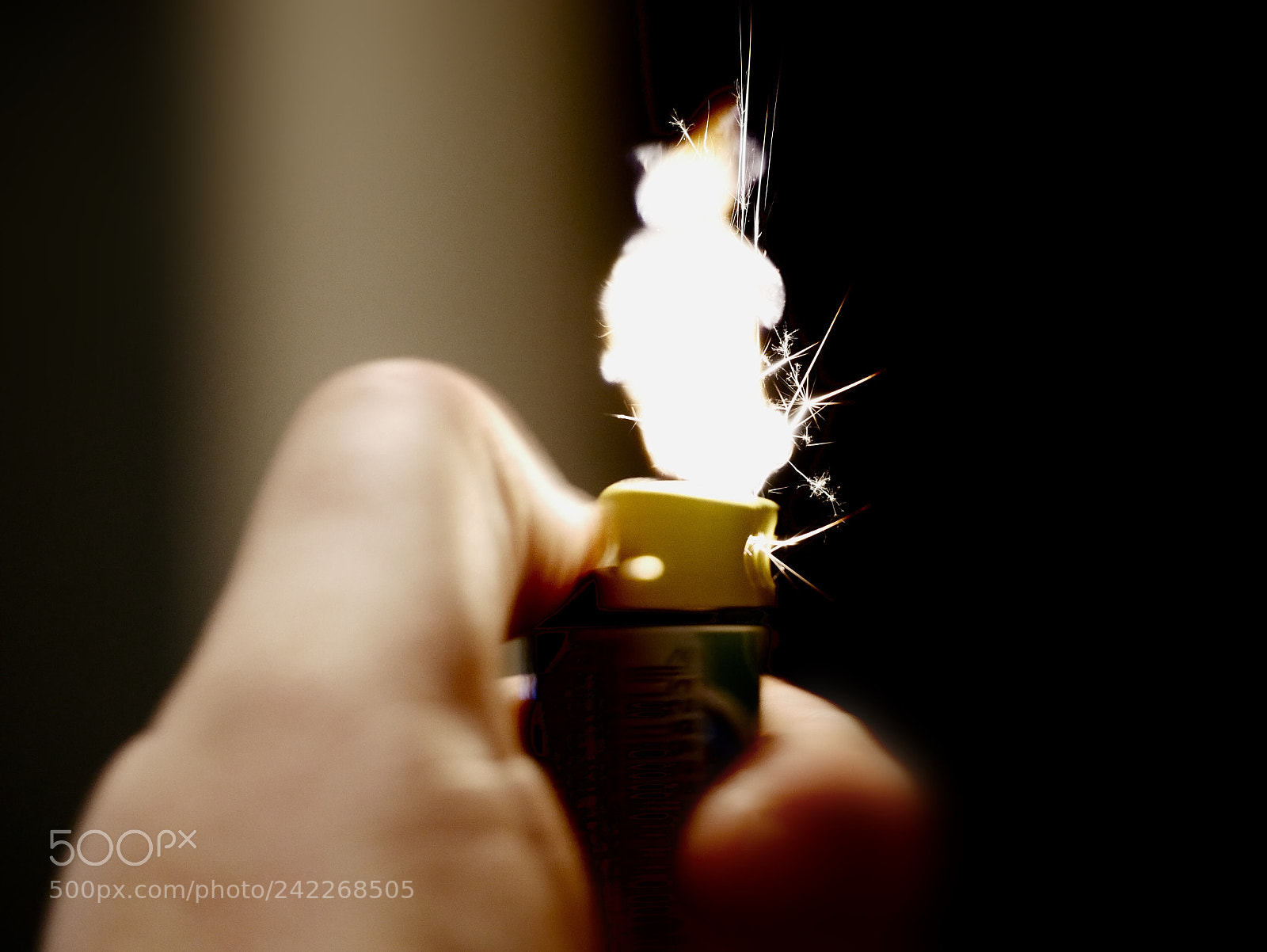 Panasonic Lumix DMC-G85 (Lumix DMC-G80) sample photo. Lighter sparks photography