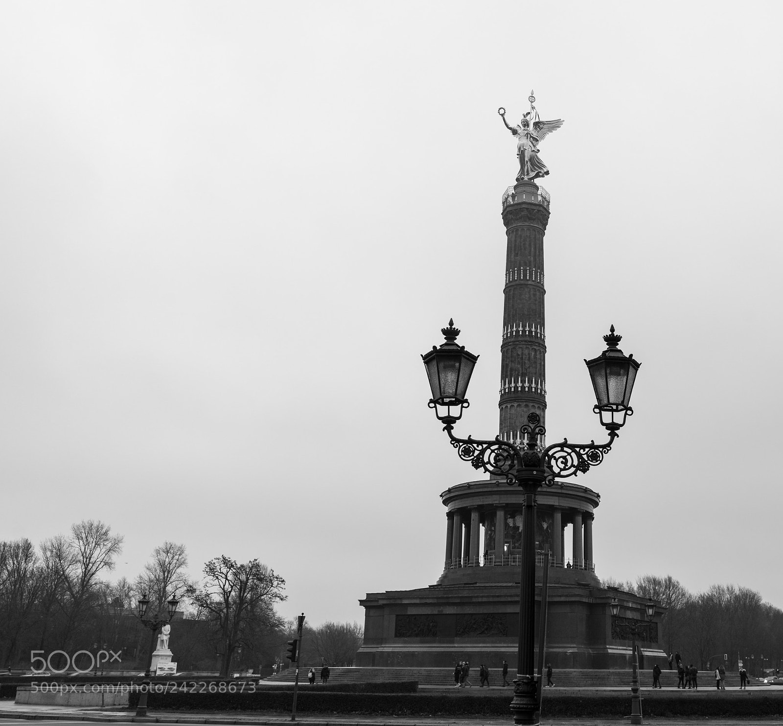 Sony a7 II sample photo. Siegessäule berlin photography