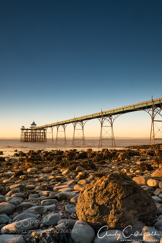 Fujifilm X-T2 sample photo. Clevedon pier photography