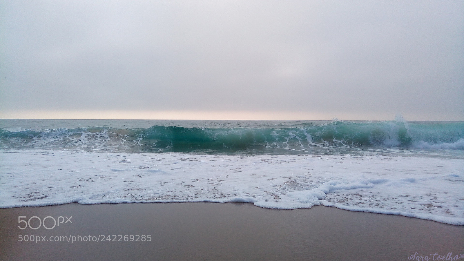 ASUS ZenFone 3 Max (ZC520TL) sample photo. Cloudy beach day photography