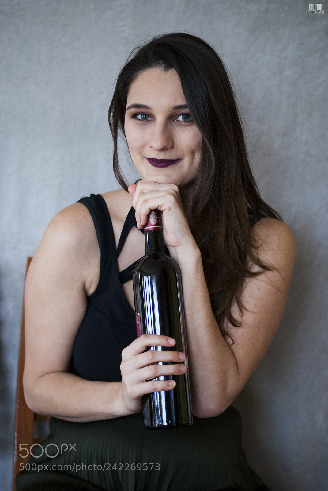 Sony Alpha DSLR-A200 sample photo. Wine and okay photography