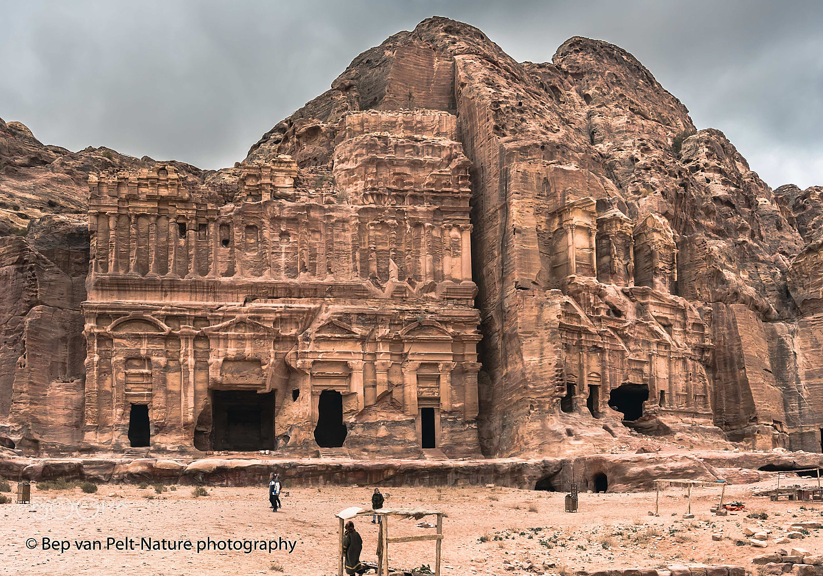 Nikon D500 sample photo. Kings' graves at petra photography