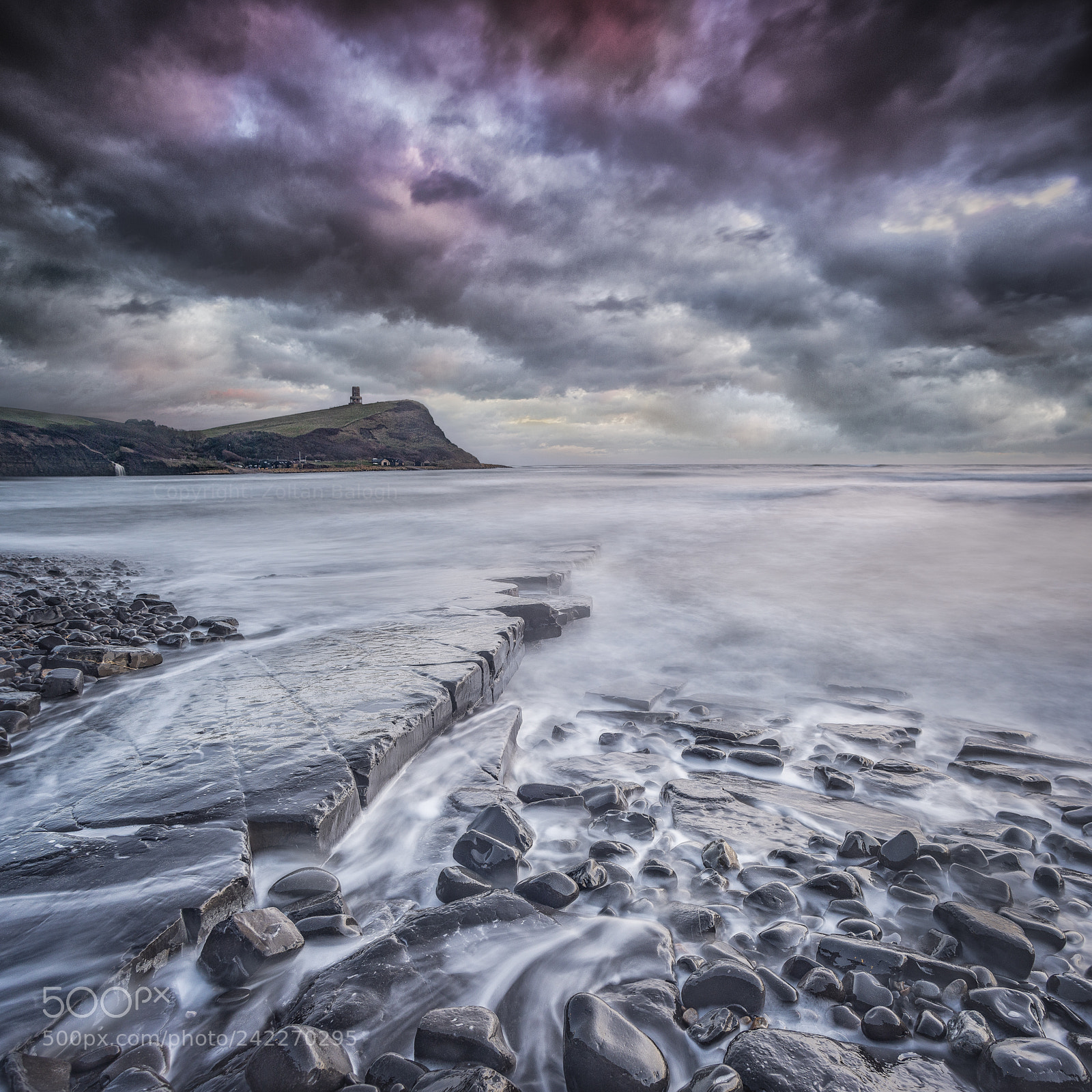 Nikon D800 sample photo. Storm at kimmeridge bay photography